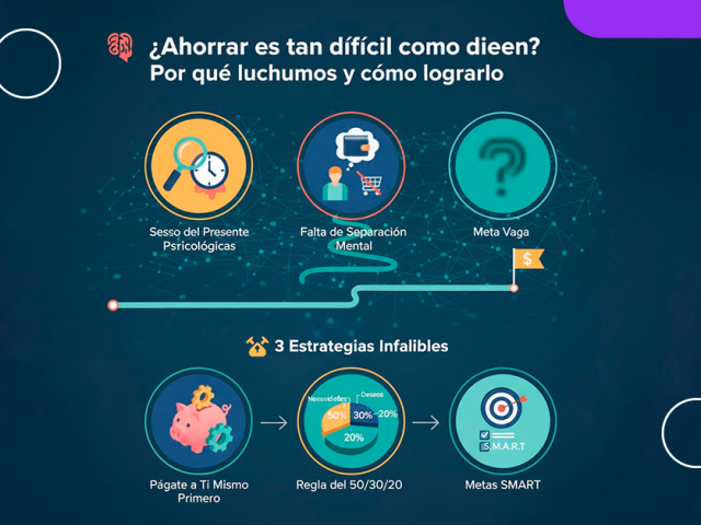 ¿Ahorrar es tan difícil como dicen?